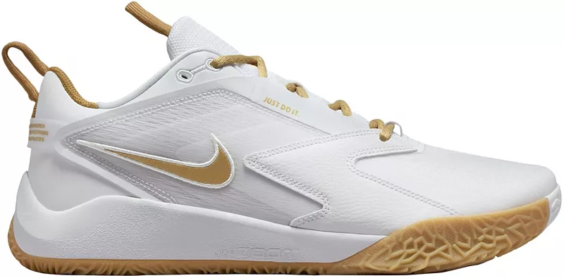 Волейбольные кроссовки Nike HyperAce 3, белый/золотой