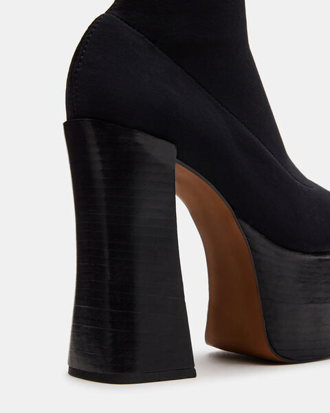 Ботильоны женские Steve Madden Soho на высоком каблуке, черный — фото 3