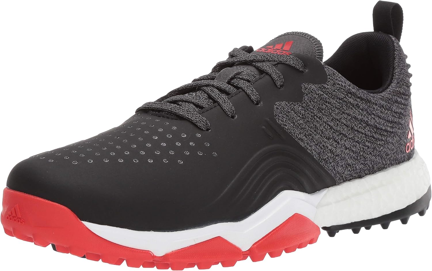 

Мужские гольф-кроссовки Adidas Adipower 4orged S, черный/красный/белый