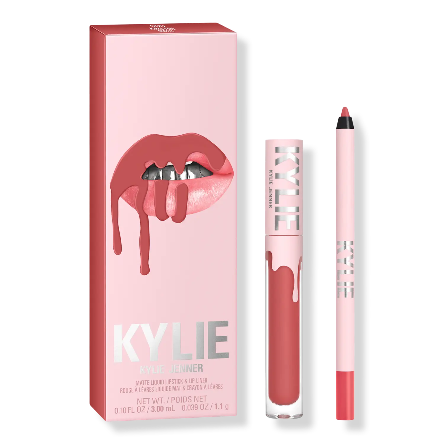

Набор матовых помад KYLIE COSMETICS, 500 Kristen (pink rosewood)