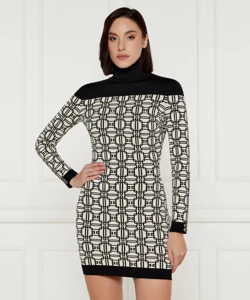 

Платье Elisabetta Franchi, бежевый