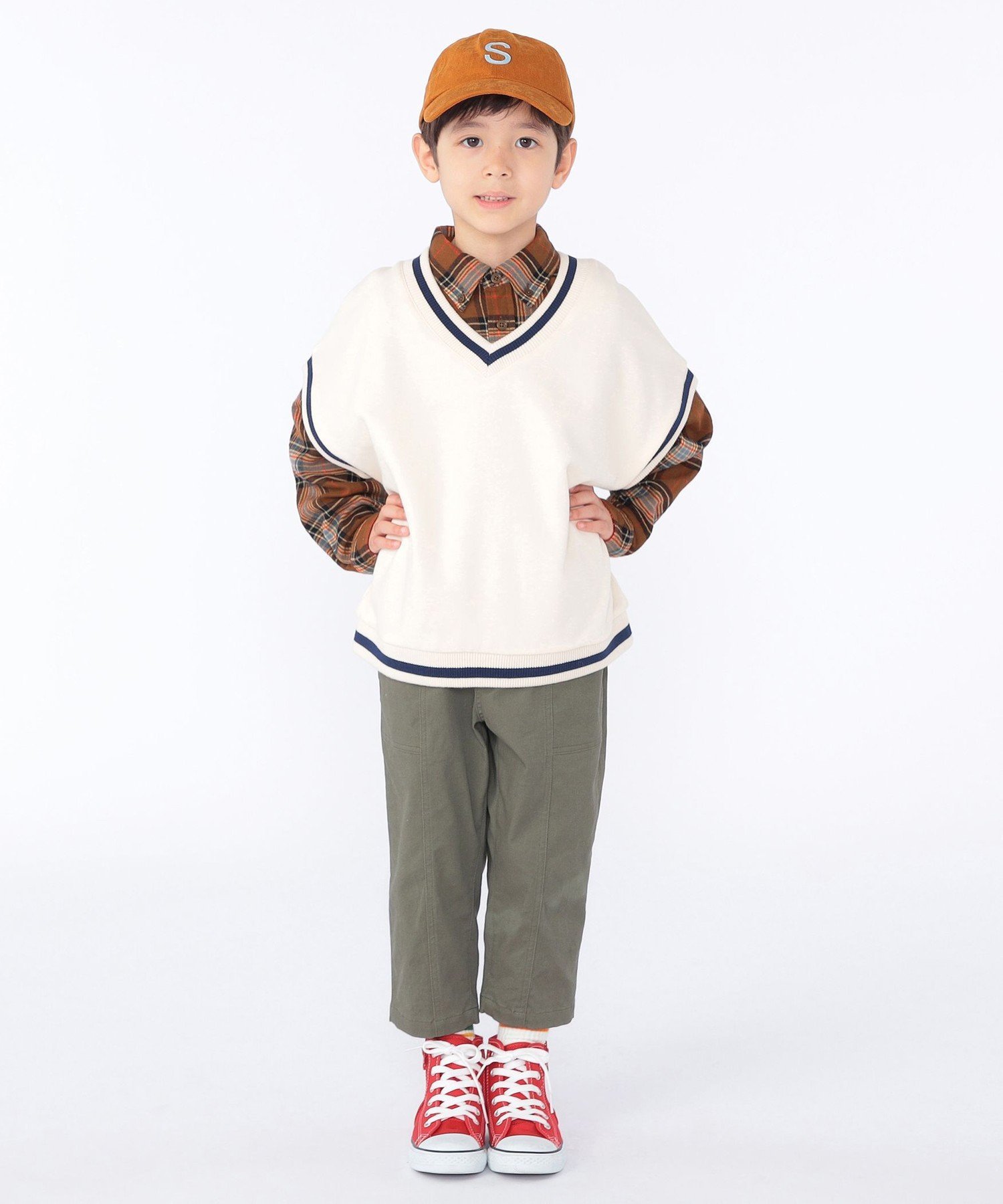 Детская футболка-жилет SHIPS: 100~140 см SHIPS KIDS, Off white — фото 3