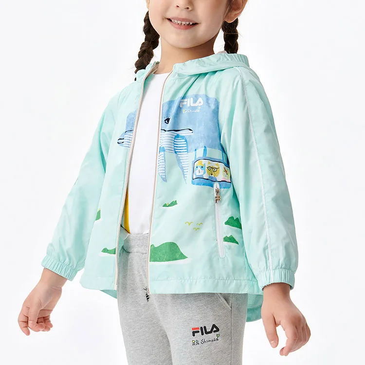 FILA KIDS Куртка Pepe Shimada All Over Print для детей — фото 4