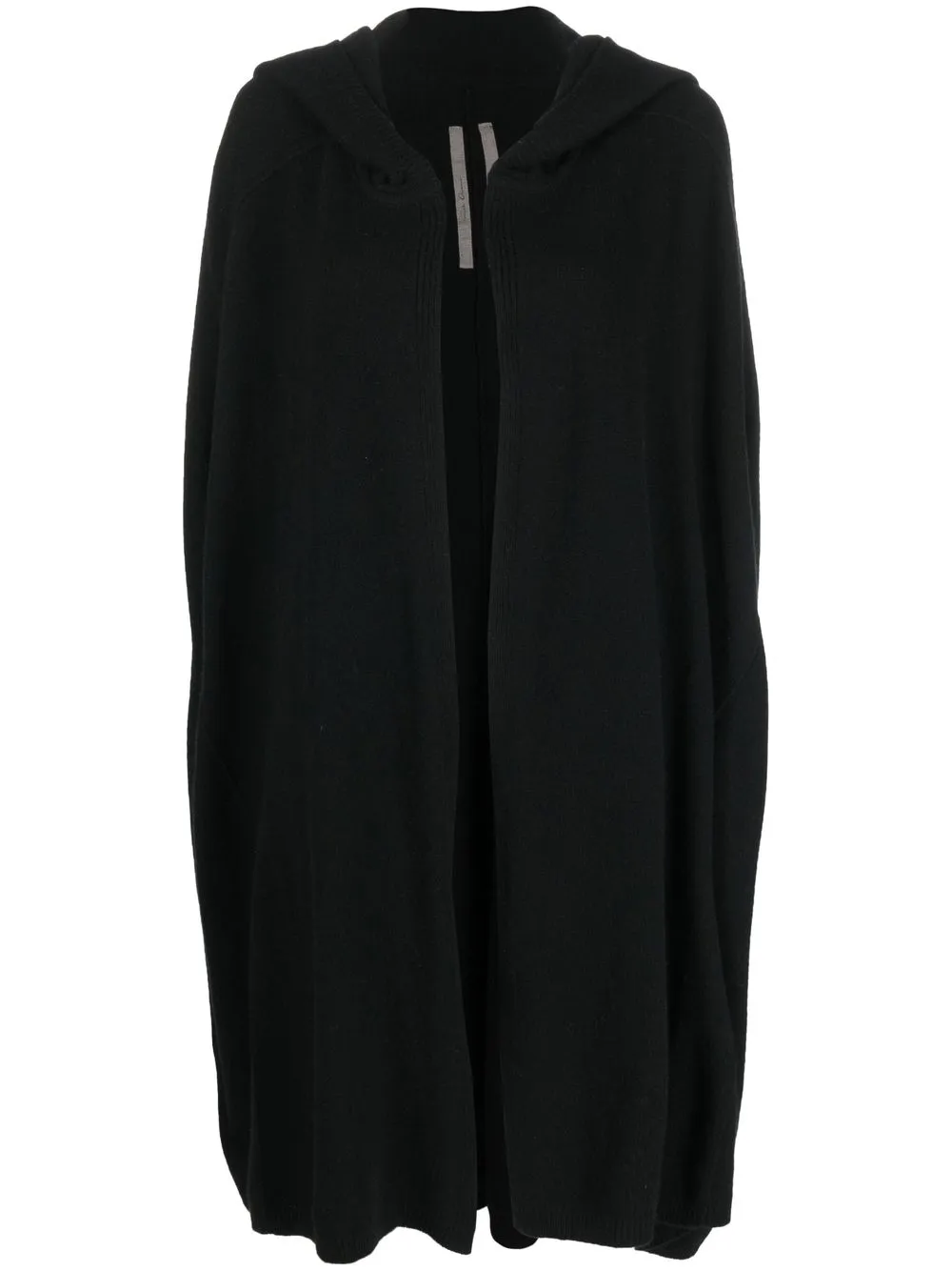 

Кардиган-пальто с капюшоном Rick Owens, черный