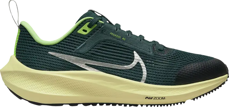 

Кроссовки Air Zoom Pegasus 40 GS 'Deep Jungle', зеленый