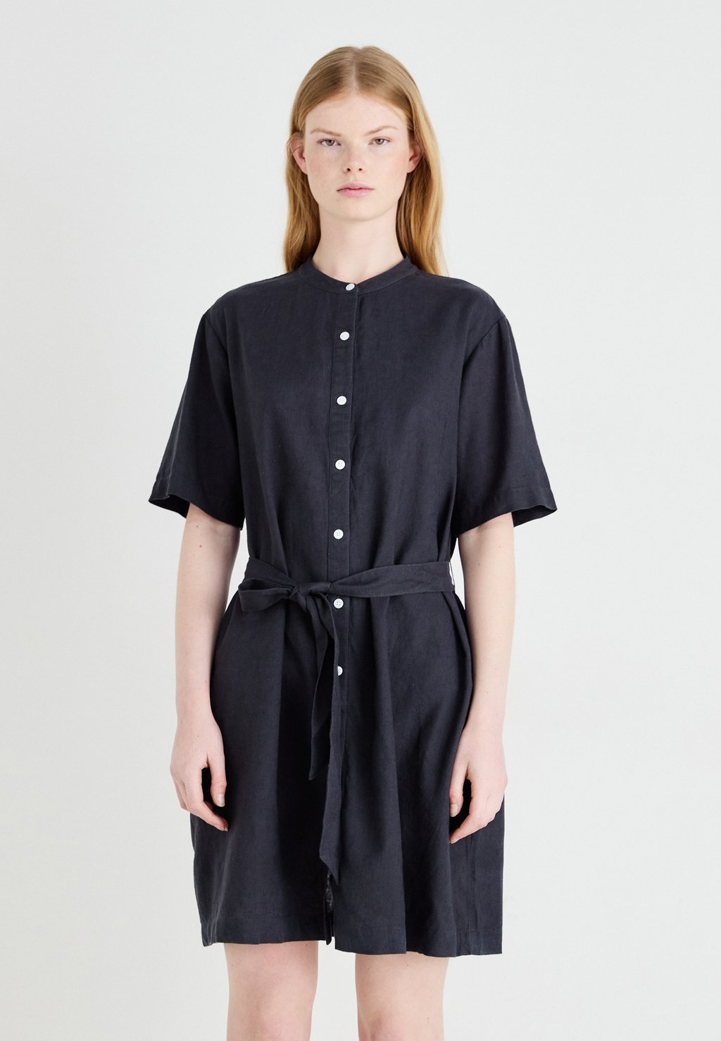 

Платье-рубашка PENNIE GINIA 2/4 SHIRT DRESS MSCH Copenhagen, черный