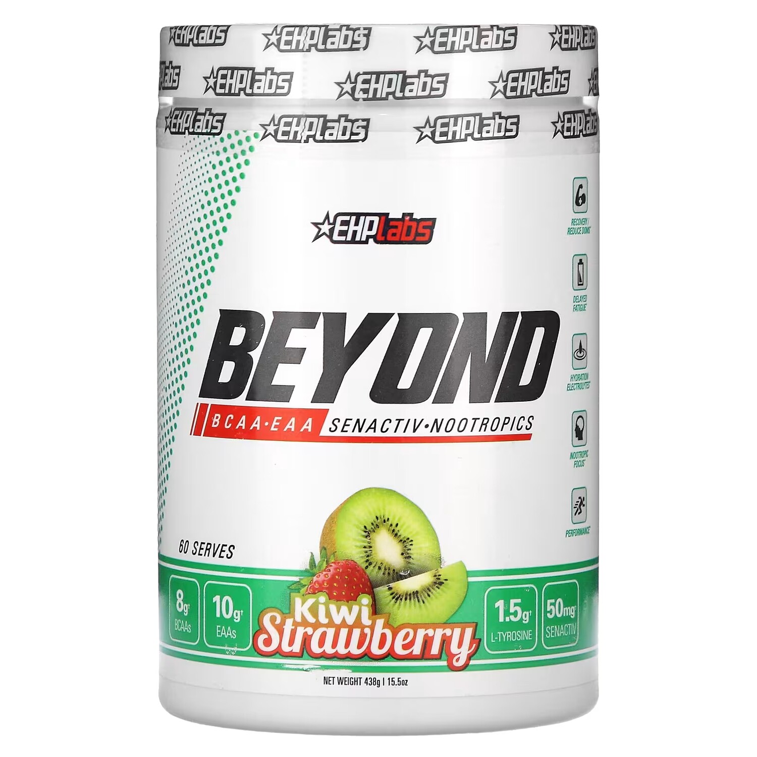 

Добавка EHPlabs Beyond BCAA + EAA киви и клубника, 438 г
