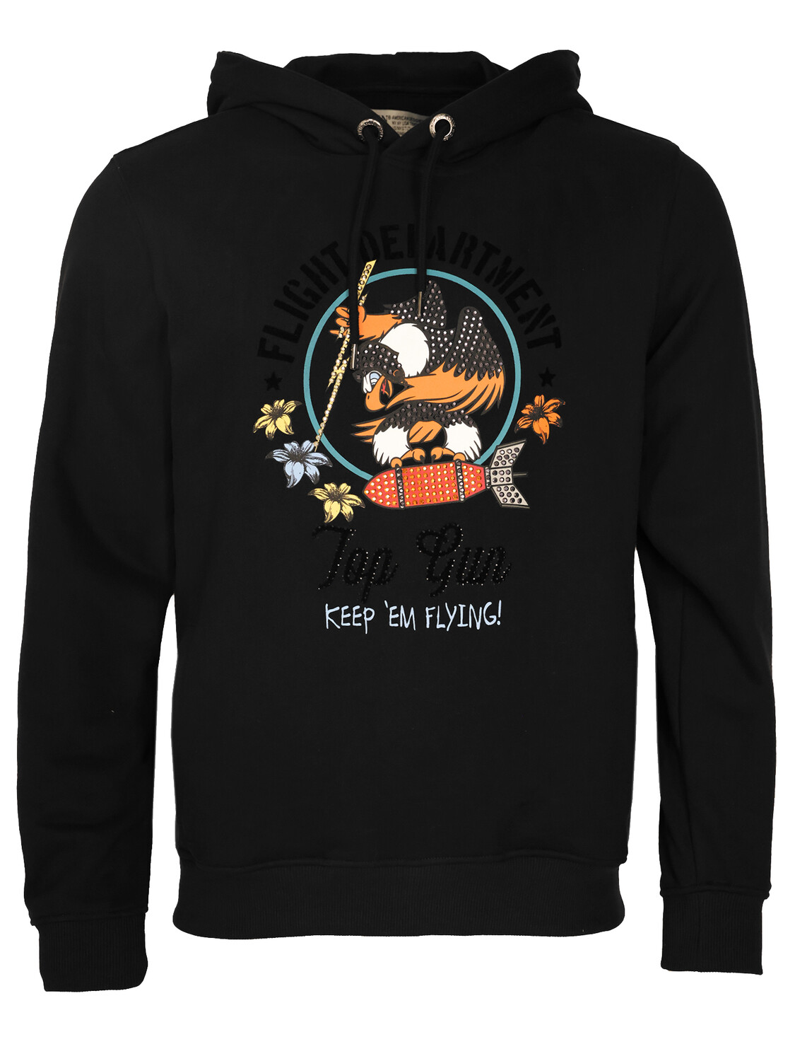 

Толстовка TOP GUN Hoodie TG22027, черный