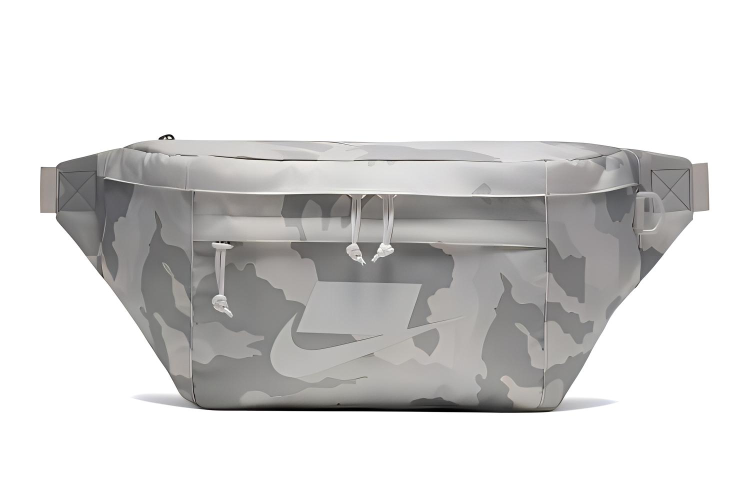 

Nike Полиэстеровый поясной рюкзак Unisex Camouflage Gray