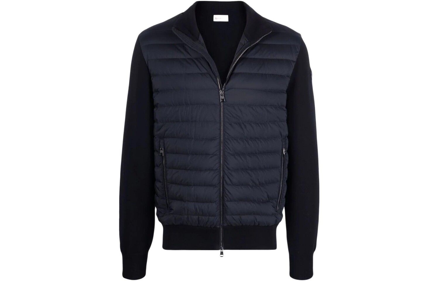 

Пуховик мужской синий Moncler