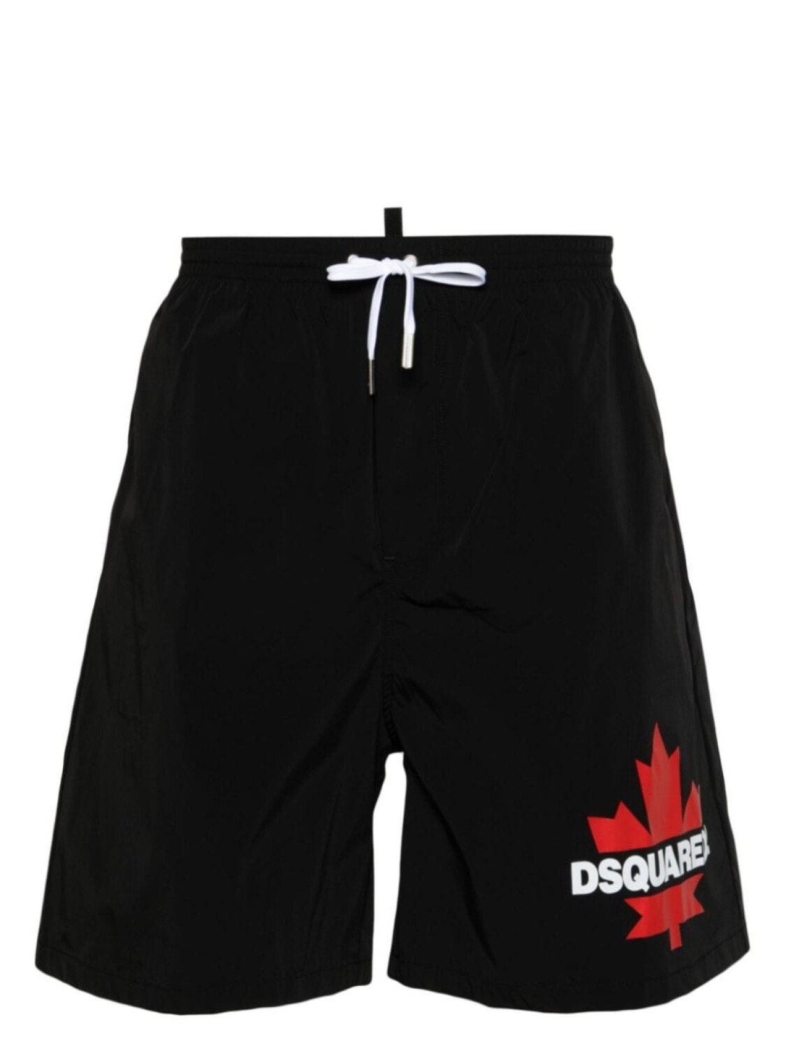 

Dsquared2 плавки-шорты с эластичным поясом и логотипом, черный