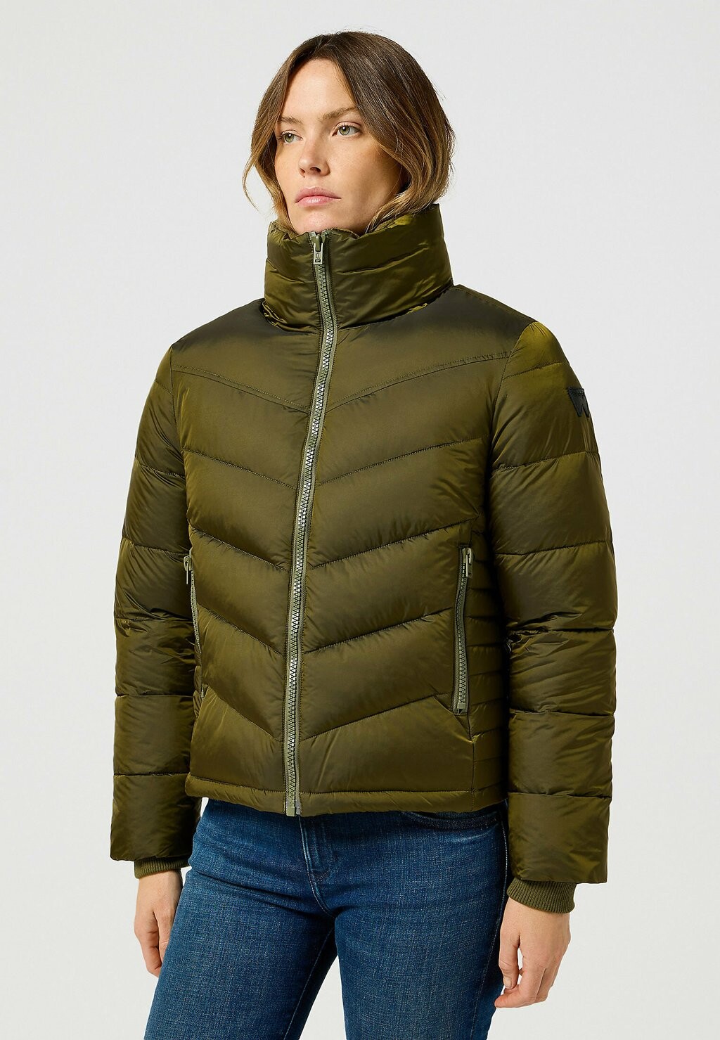 

Зимняя куртка PUFFER Wrangler, цвет Mottled Green