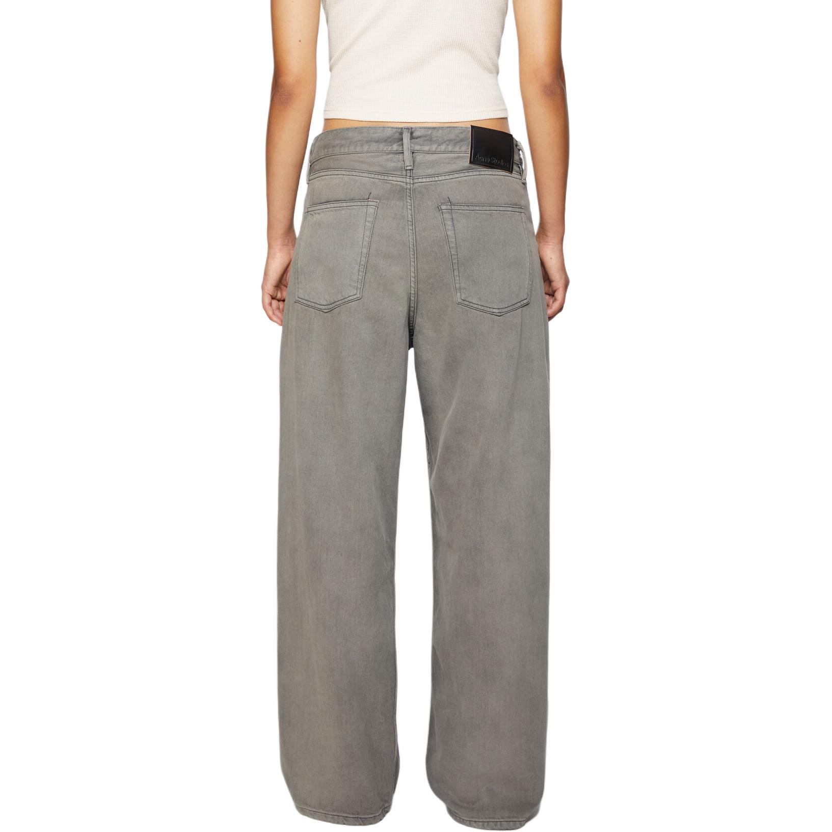 Джинсы Loose Fit 1981F Антрацитовый серый Acne Studios — фото 4