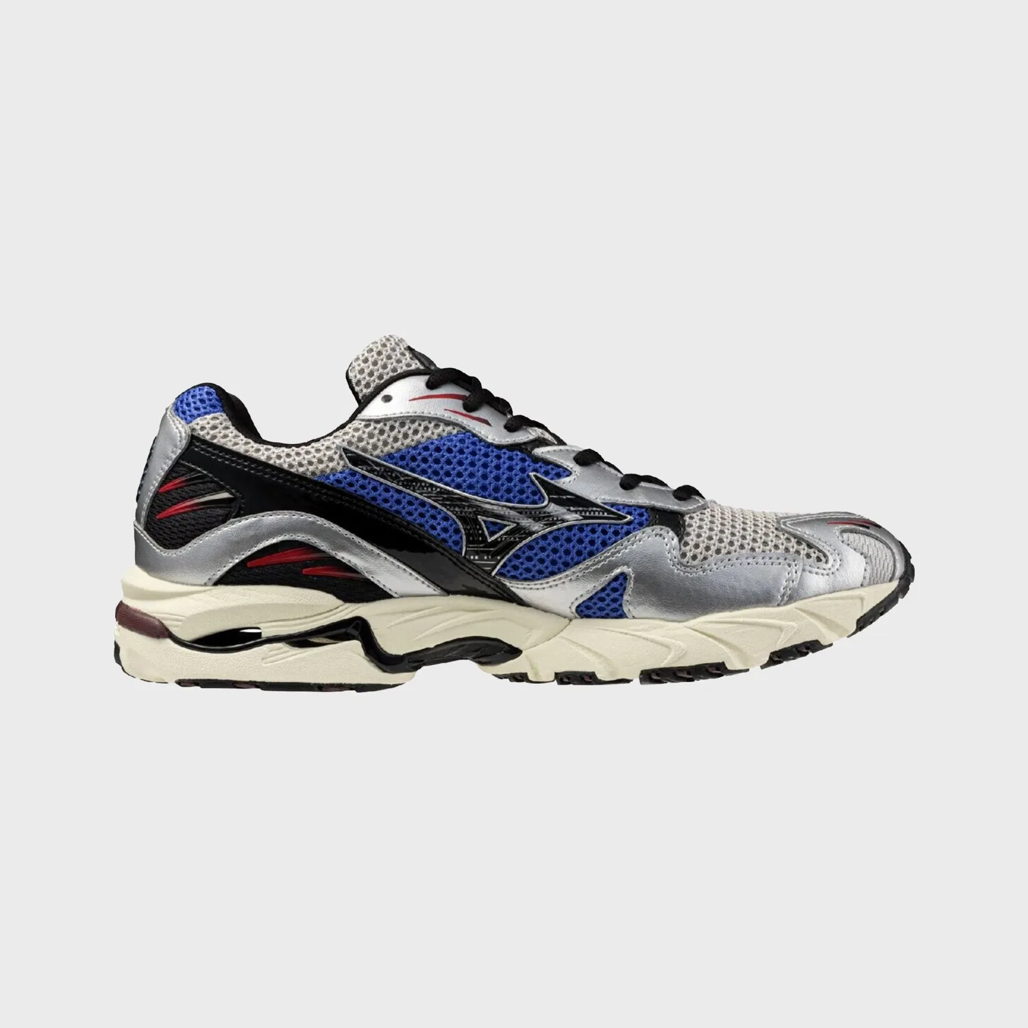 Мужские беговые кроссовки Wave Rider 10 зелёные от Mizuno — фото 3