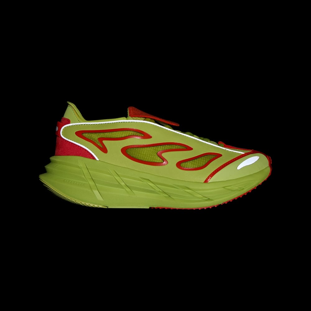 Кроссовки Adidas By Stella McCartney Adistar, цвет Collegiate Orange/Preloved Lime/Core Black — фото 4