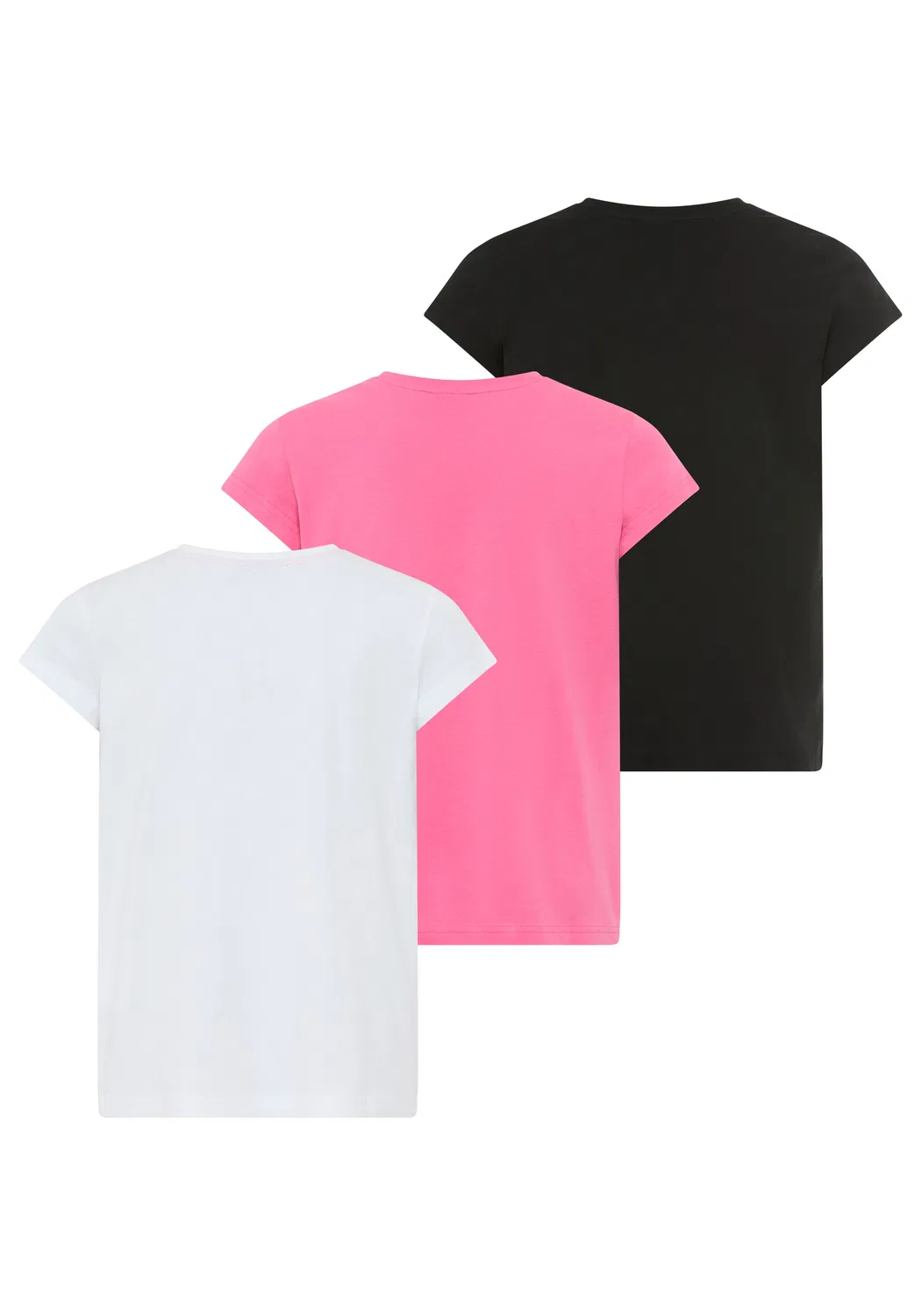 Футболка H.I.S Em, Pink/Black/White — фото 2