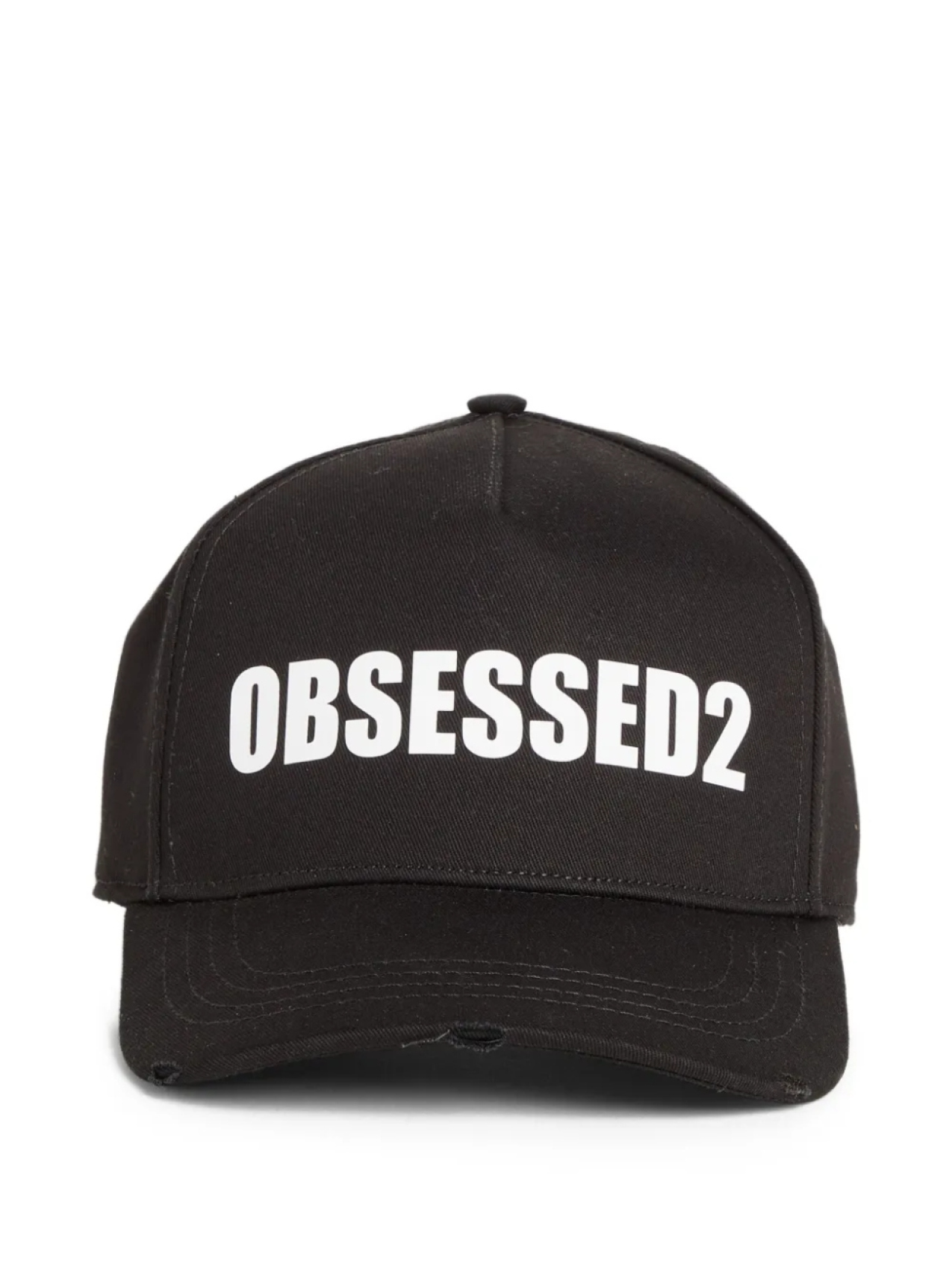 

DSQUARED2 хлопковая кепка, черный