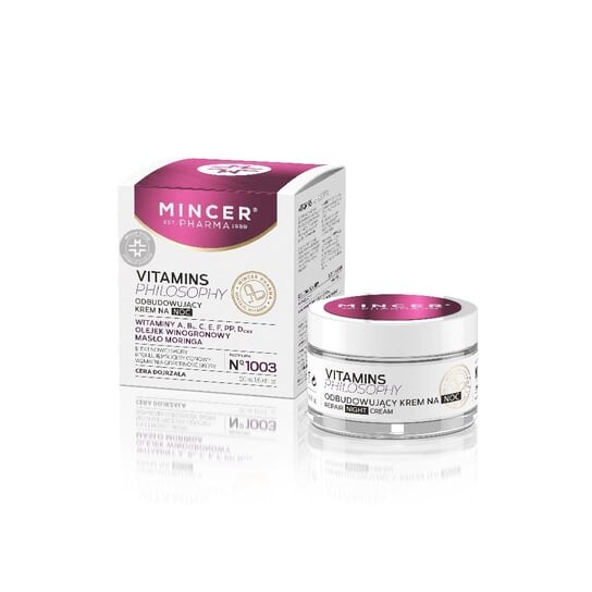 

Витамины Философия, восстанавливающий ночной крем №1003, 50 мл Mincer Pharma