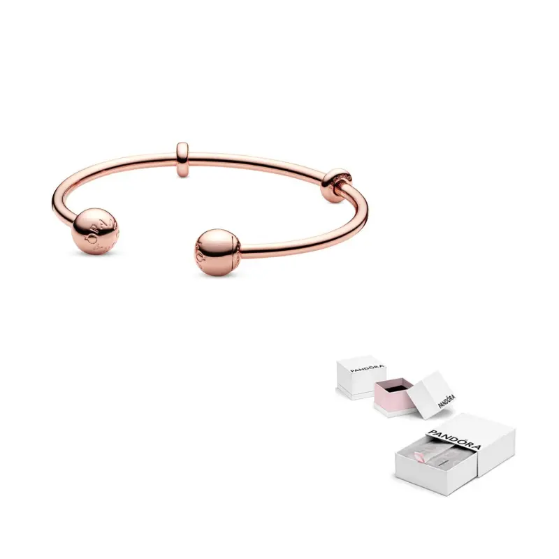 

Женские браслеты Pandora, розовое золото