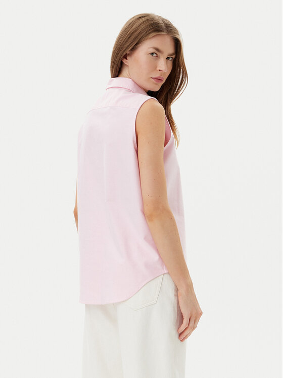 Рубашка классического кроя 211968896003 Polo Ralph Lauren, розовый — фото 3