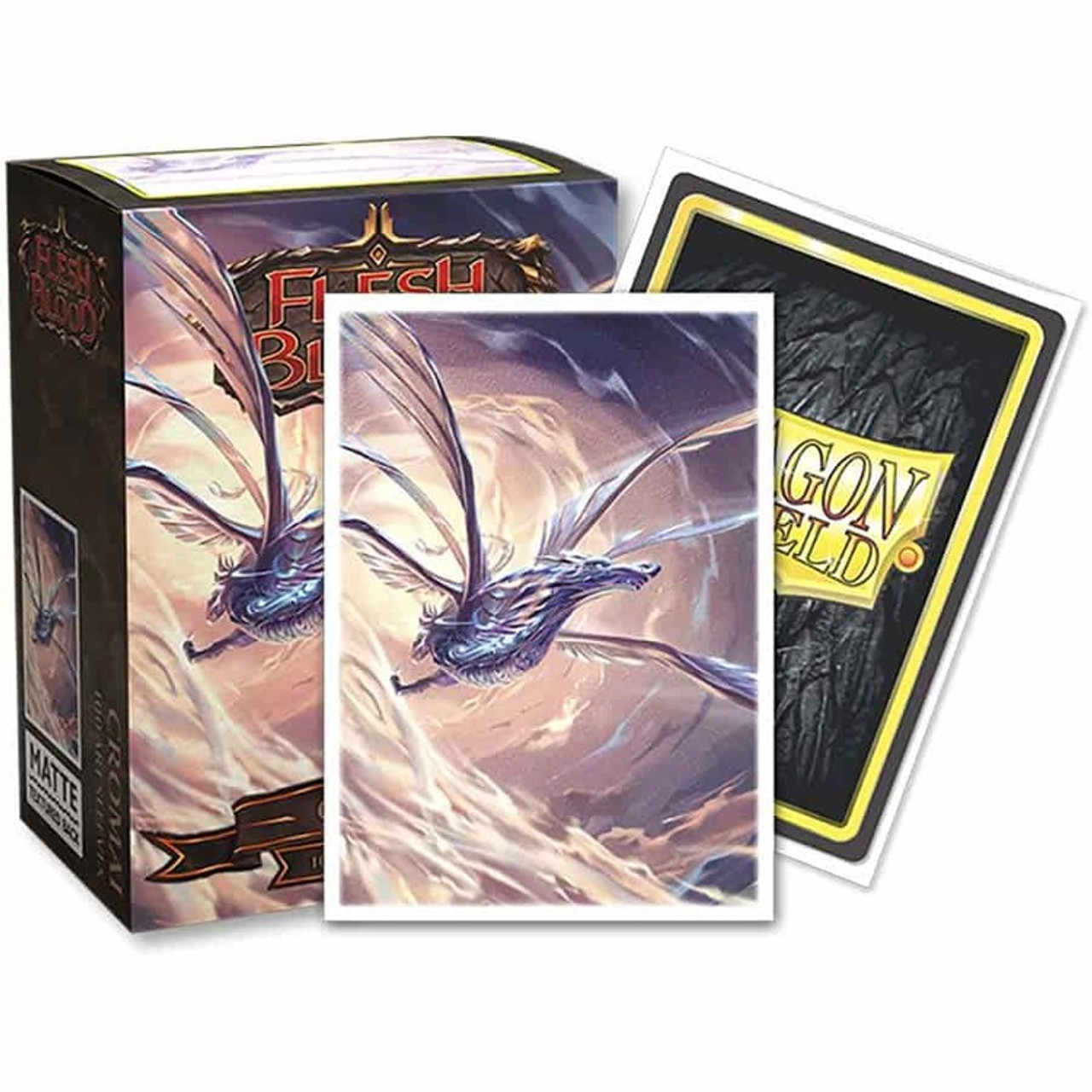 

Карточная игра Dragon Shield: Flesh & Blood - Cromai - Art, Matte Card Sleeves (100ct)