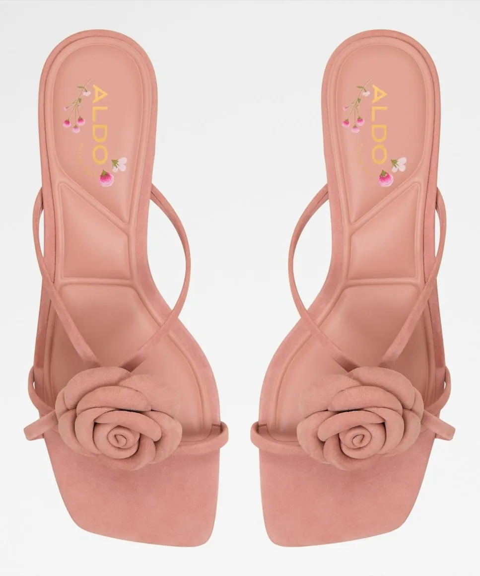 Женские мюли с квадратным носком Aldo, розовый — фото 4