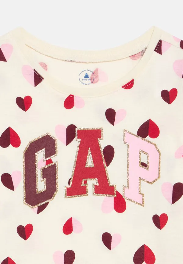 Футболка с длинными рукавами с логотипом babygap Gap, New Off White — фото 3