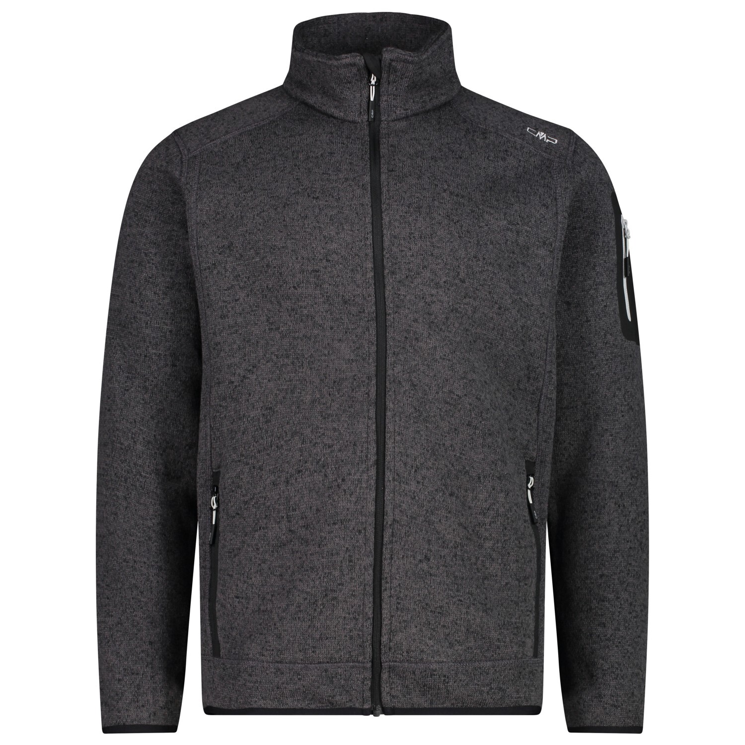 

Флисовая жилетка Cmp Jacket Jacquard Knitted 3H60747N, цвет Nero/Glacier