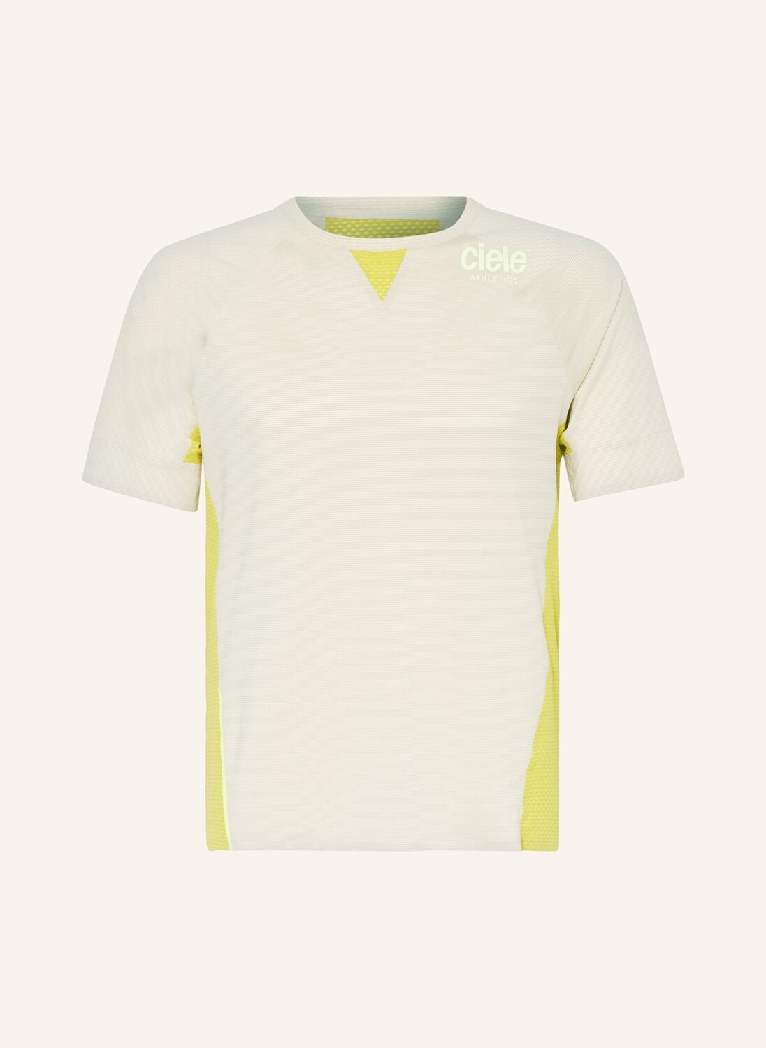 

Беговая рубашка элит ciele athletics, цвет CREME/DUNKELGELB