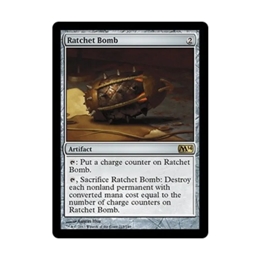 

CCG Бомба с храповым механизмом ( клавиша R), MTG - Magic 2014
