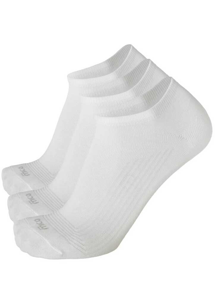 

Носки Mico 3 PAIRS PACK LIGHT WEIGHT, белый