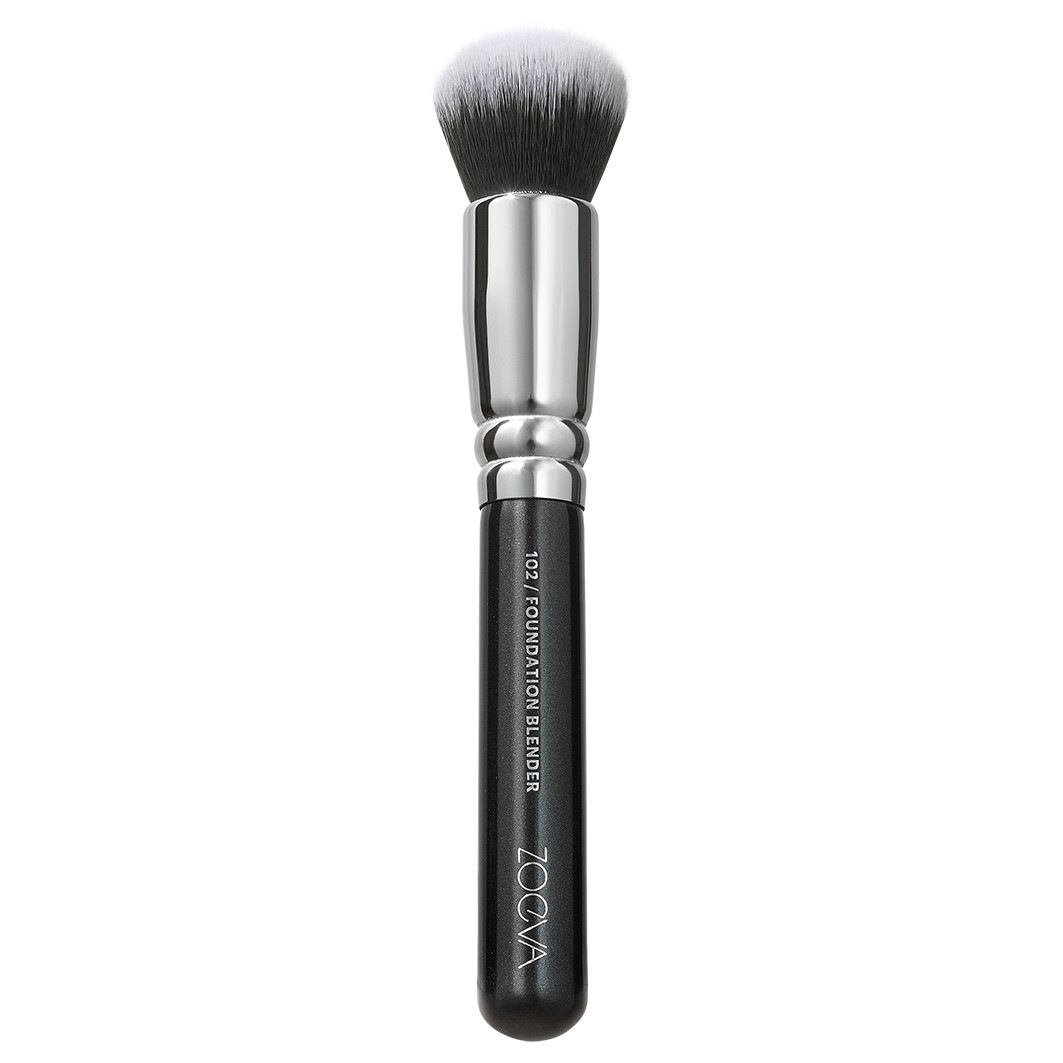 

Кисть для лица 102 foundation blender Zoeva, количество 1 шт.