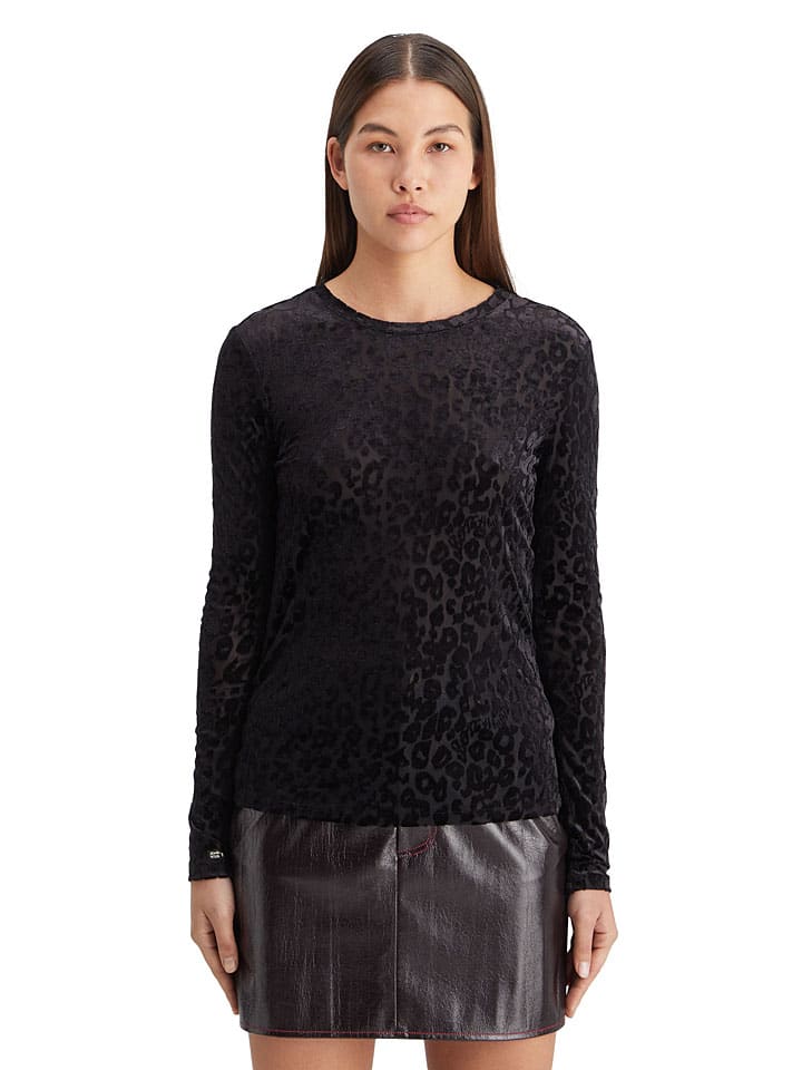 

Рубашка с длинным рукавом Scotch & Soda, черный