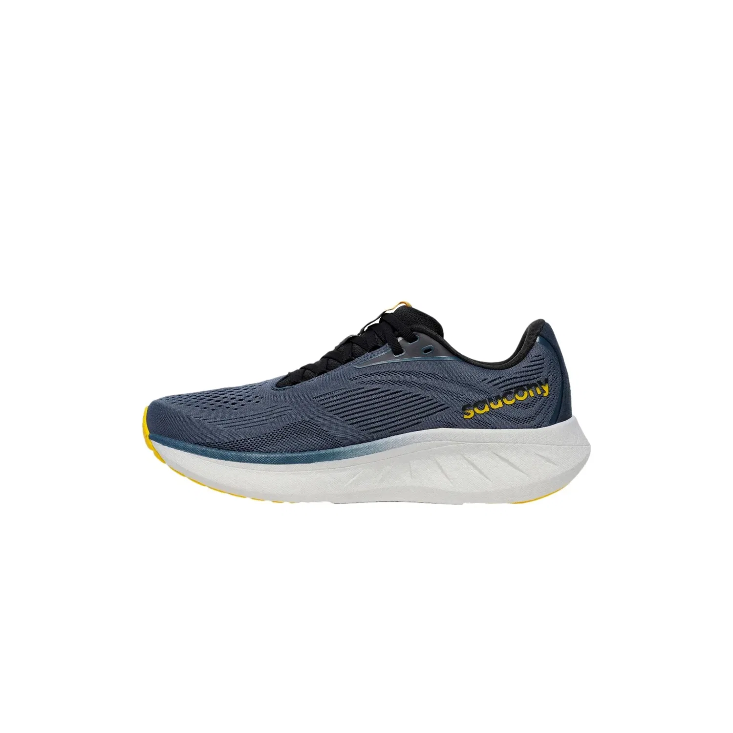 Мужские кроссовки Saucony Ride 18 Dusk / Pollen S21000-162, серый — фото 2