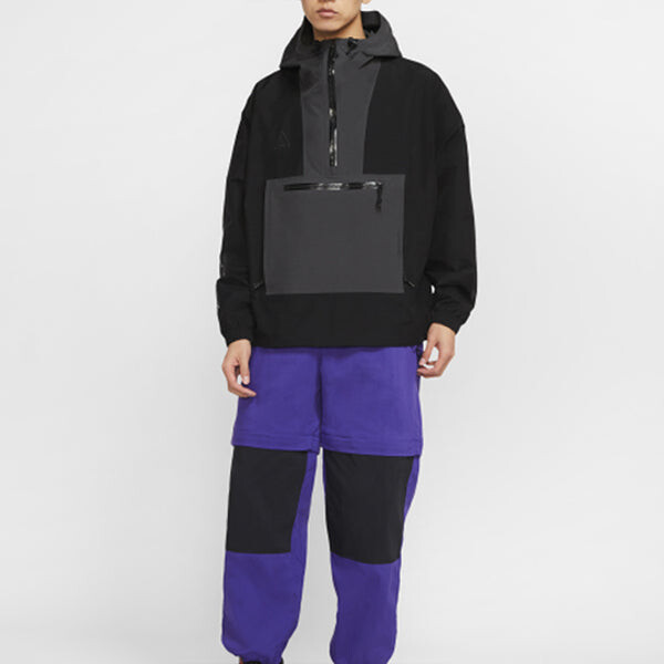 Куртка лабораторная acg gore tex paclite top Nike, черный — фото 3