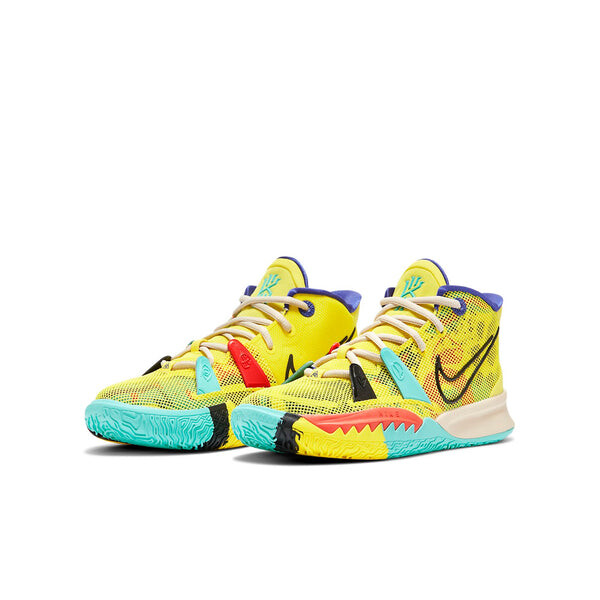 Кроссовки kyrie 7 Nike, желтый — фото 3