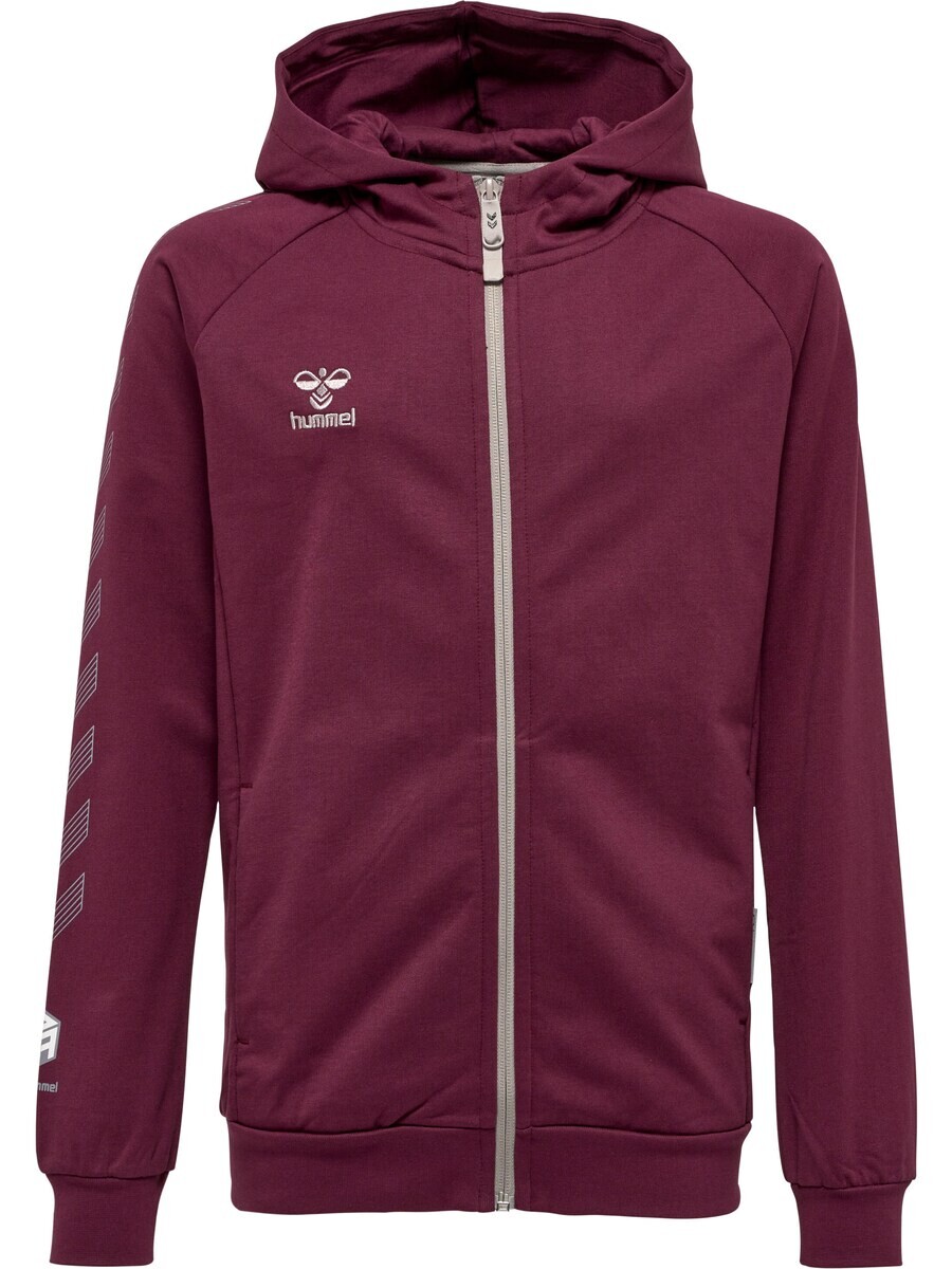 

Свитер с капюшоном на молнии Hummel Athletic Zip-Up Hoodie Move, цвет aubergine