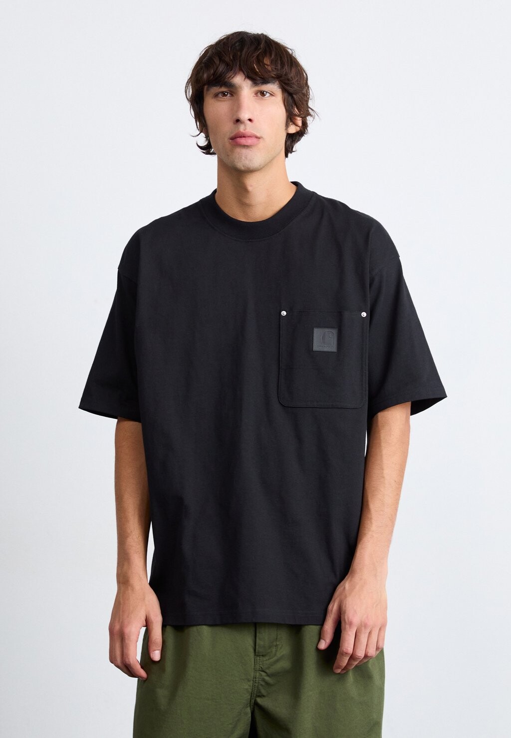 

Базовая футболка ELDON POCKET Carhartt WIP, черный