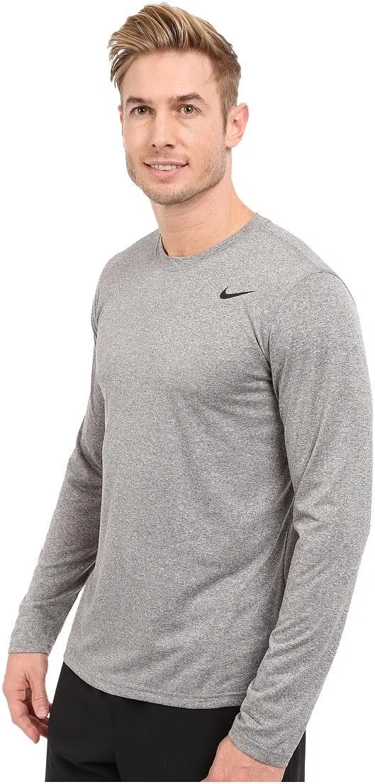 Футболка с длинным рукавом, Nike, Carbon — фото 2