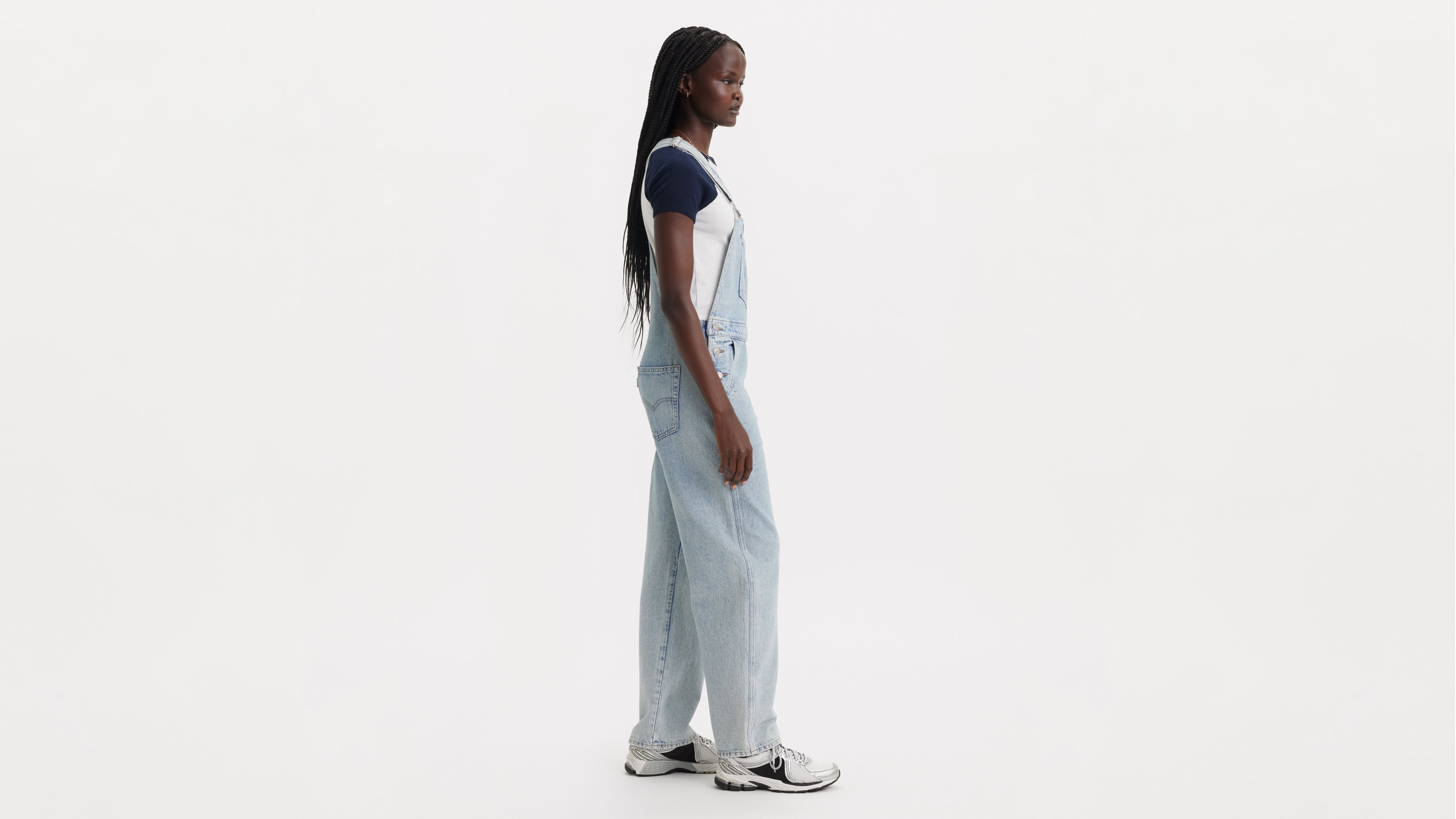 

Винтажный женский комбинезон Levi's, цвет Mesh Intentions - Light Wash