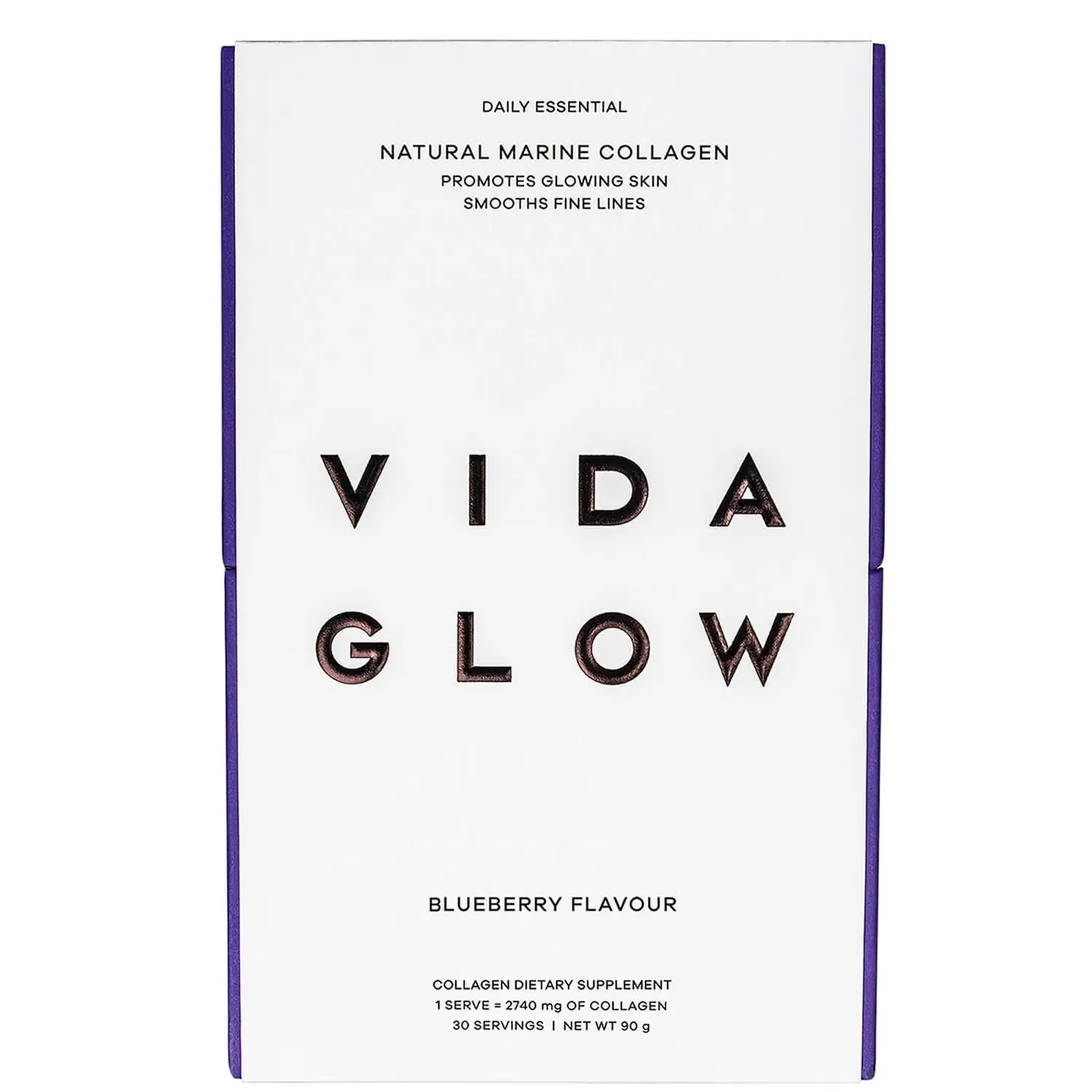

Пакетики с натуральным морским коллагеном - Черника Vida Glow