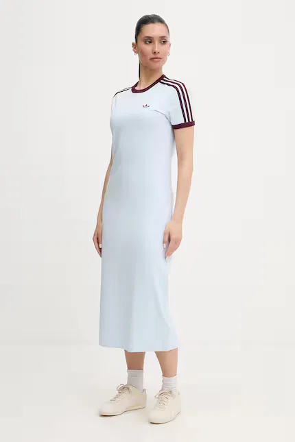 Платье летнее свободное Adidas Originals, синий — фото 2