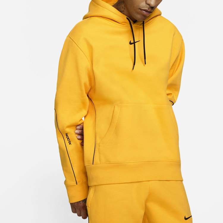X Drake Nocta Толстовка Азиатский размер Nike, University Gold — фото 4