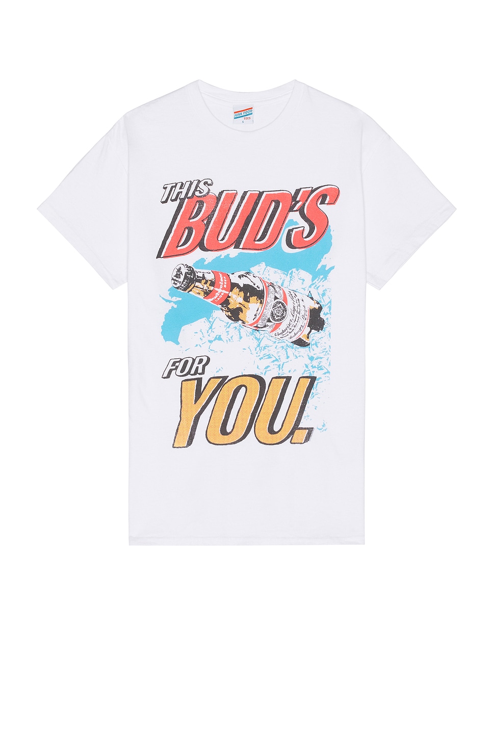 

Эта футболка buds for you Junk Food, белый