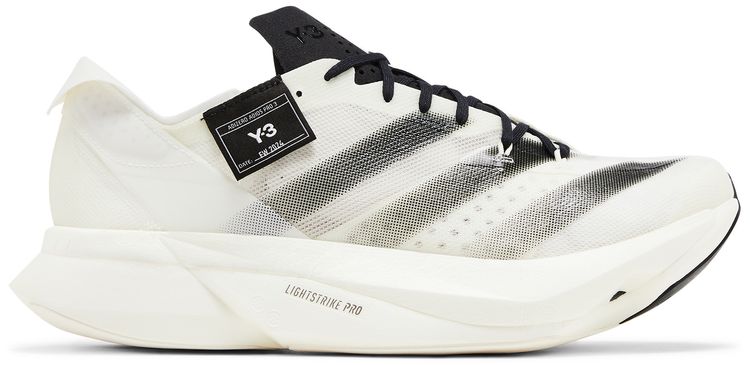 

Кроссовки adidas Y-3 Adizero Adios Pro 3 'White', белый