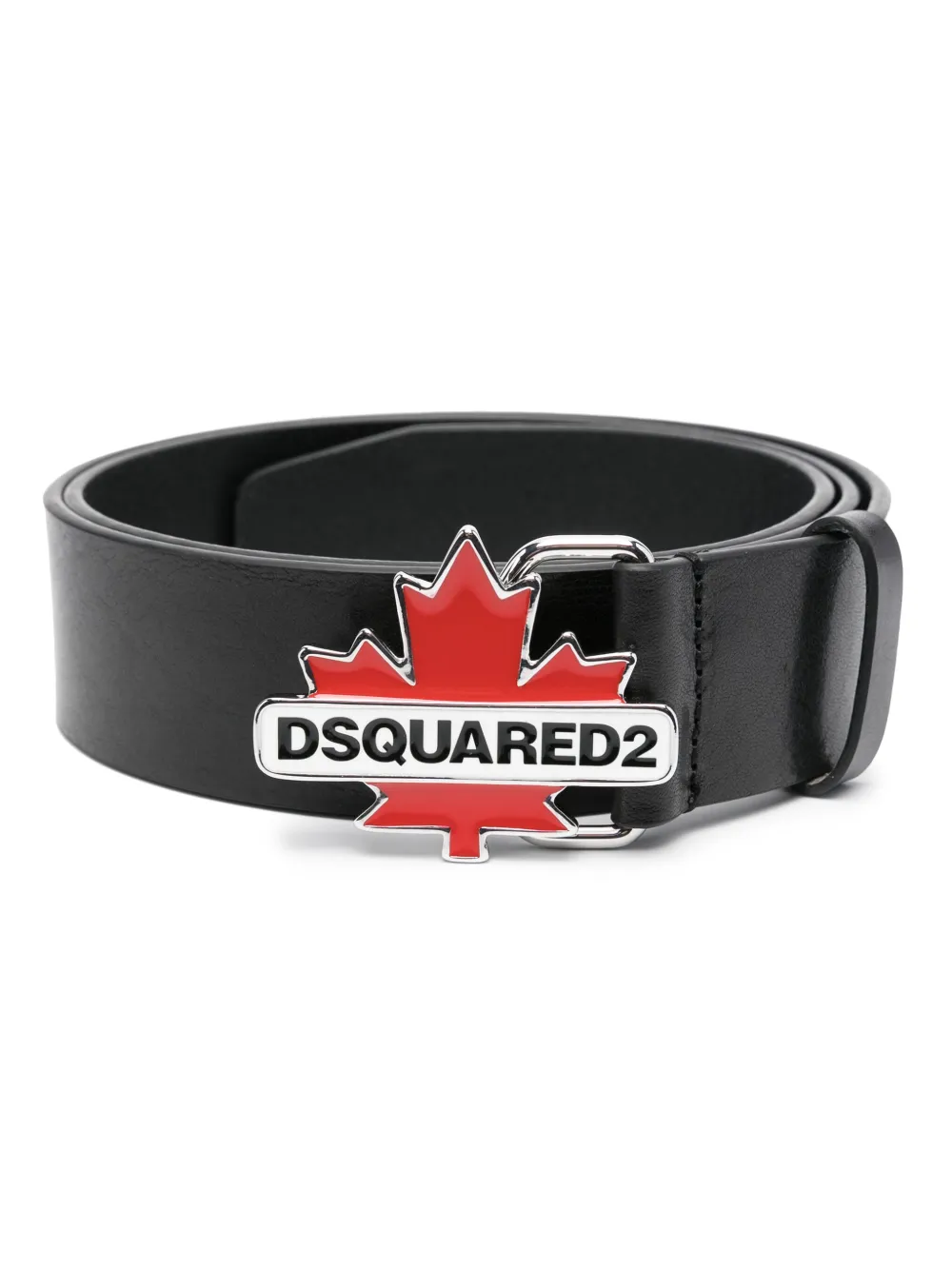 

Ремень с логотипом DSQUARED2, черный