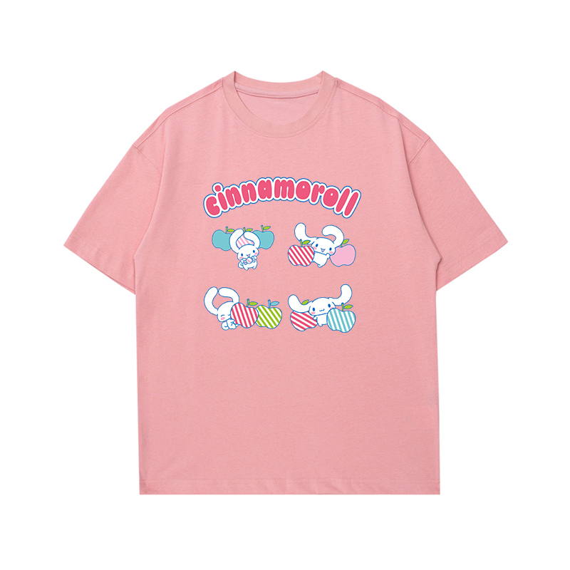 

Футболка Unisex CINNAMOROLL Yugui Dog Sanrio, розовый