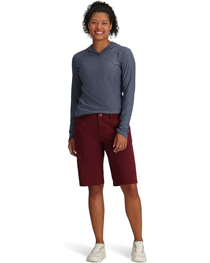 

Шорты Royal Robbins Discovery III Bermuda, цвет Burnt Grape