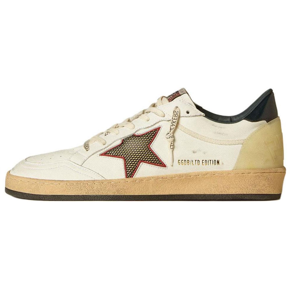 

Golden Goose Кроссовки Ball Star Low Top для скейтбординга, мужские, белые