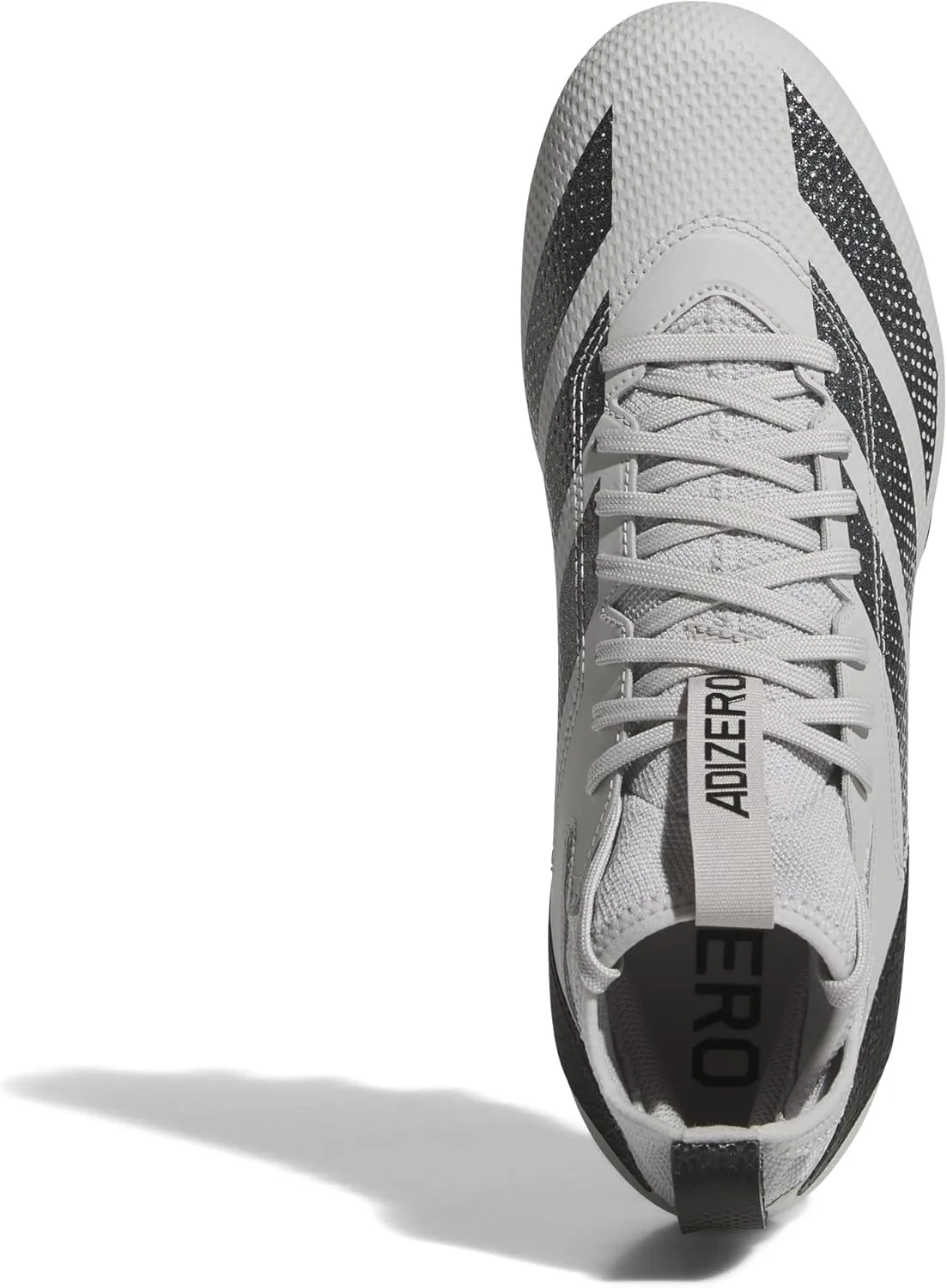 Футбольные бутсы Adidas Adizero Impact для взрослых, унисекс, серый/черный — фото 4